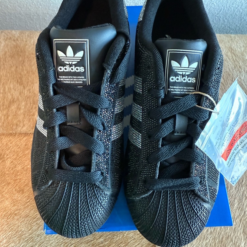 ADIDAS SUPERSTAR II-Sequin/Rhinestone - Picture 8 of 11